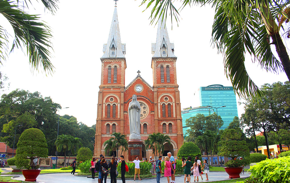 Notre dame cathedral Saigon